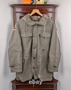 Original German Army Parka Medium 85 Shell Liner 79 Military Jacket Cold Weather