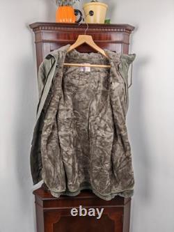 Original German Army Parka Medium 85 Shell Liner 79 Military Jacket Cold Weather