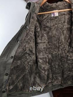 Original German Army Parka Medium 85 Shell Liner 79 Military Jacket Cold Weather