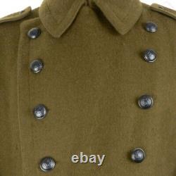 Original Romanian Army Great Coat Olive Drab Military Army Surplus(All Sizes)