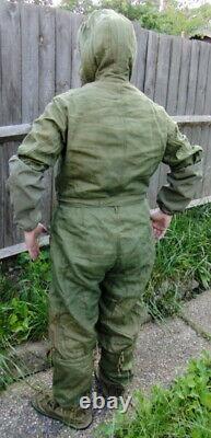 Original Russian Soviet Army Military RF Radiation Protective Suit 1978