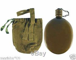 Original Soviet Russian Ussr Army Flask Military Water Vodka Canteen Soldier