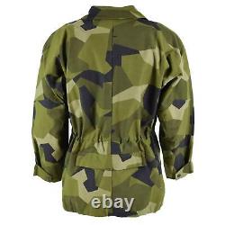 Original Swedish Army Heavy Jacket M90 Splinter Camo Field Troops Military New