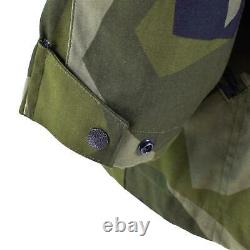 Original Swedish Army Heavy Jacket M90 Splinter Camo Field Troops Military New