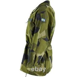 Original Swedish Army Heavy Jacket M90 Splinter Camo Field Troops Military New