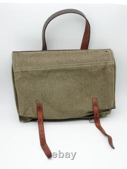 Original Swiss Army Military Cleaning Officier Salt & Pepper Tool Bag Canvas