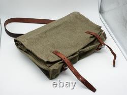 Original Swiss Army Military Cleaning Officier Salt & Pepper Tool Bag Canvas