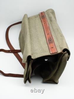 Original Swiss Army Military Cleaning Officier Salt & Pepper Tool Bag Canvas