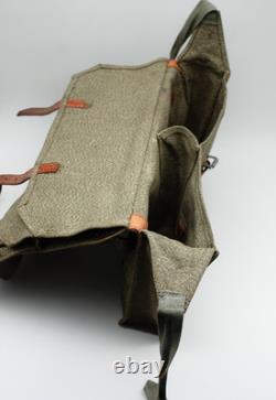 Original Swiss Army Military Cleaning Officier Salt & Pepper Tool Bag Canvas