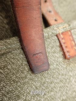 Original Swiss Army Military Cleaning Officier Salt & Pepper Tool Bag Canvas