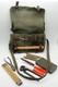 Original Swiss Army Military Electrician Mechanic Tool Bag Leather Canvas 1974