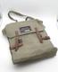 Original Swiss Army Military Electrician Tele Tool Bag Leather Salt & Pepper Ftg