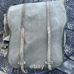 Original Tauern Sack German Army Rucksack Dated With Serial Number And Name