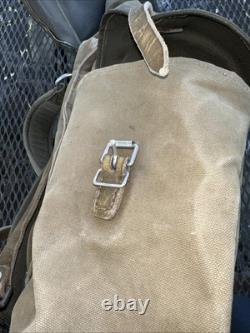 Original Tauern Sack German Army Rucksack Dated With Serial Number And Name
