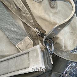 Original Tauern Sack German Army Rucksack Dated With Serial Number And Name