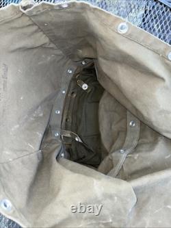 Original Tauern Sack German Army Rucksack Dated With Serial Number And Name
