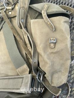 Original Tauern Sack German Army Rucksack Dated With Serial Number And Name