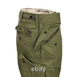 Original US M65 Trousers Army Military Combat BDU Cargo Vintage Pant Olive Green