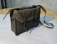 Original Vintage Army Bag Leather Strap Tote Canvas Shoulder Day Sack