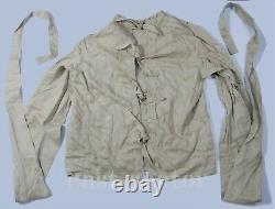 Original Vintage Straitjacket Form Polish Army Madhouse Military Surplus Linen