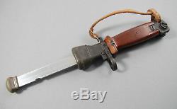 Original Vintage Training Knife Gal 6h4 6x4 Polish Army Poland Military Surplus