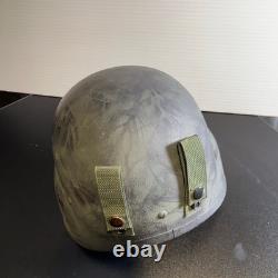 PASGT Helmet US Military Medium 1988 STEMACO Army Surplus Camo Lined 80s PASGT Helmet US Military Medium 1988 STEMACO Army Surplus Camo Lined 80s