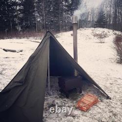 POLISH ARMY NOS MILITARY 1x PONCHO SHELTER TIPI HALF SIZE 2