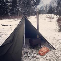 POLISH ARMY NOS MILITARY LAAVU TENT 2 PERSON PONCHO SHELTER TIPI HALF SIZE 2 new