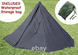 POLISH BLUE ARMY NOS MILITARY LAAVU TENT 2 PERSON Teepee Size 1 + STORAGE BAG