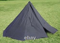 POLISH BLUE ARMY NOS MILITARY LAAVU TENT 2 PERSON Teepee Size 1 + STORAGE BAG