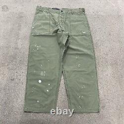 POLO RALPH LAUREN Mens 38x30 Relaxed Fit Surplus Military Olive Pants NWT