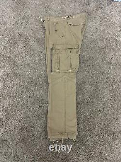 POLO RALPH LAUREN Military Combat Cargo Pants Surplus 33x32 Vintage NWT