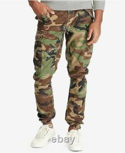 POLO RALPH LAUREN SURPLUS MILITARY CAMO BDU FATIGUE CARGO PANTS 32x32 CAMOUFLAGE