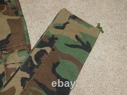 POLO RALPH LAUREN SURPLUS MILITARY CAMO BDU FATIGUE CARGO PANTS 32x32 CAMOUFLAGE