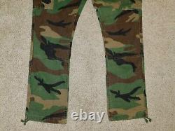 POLO RALPH LAUREN SURPLUS MILITARY CAMO BDU FATIGUE CARGO PANTS 32x32 CAMOUFLAGE