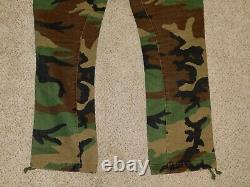 POLO RALPH LAUREN SURPLUS MILITARY CAMO BDU FATIGUE CARGO PANTS 32x32 CAMOUFLAGE