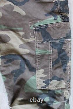 POLO Ralph Lauren Military Army Camo Cargo Pants 32x30 Surplus Hiking