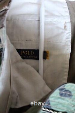 POLO Ralph Lauren Military Army Camo Cargo Pants 32x30 Surplus Hiking