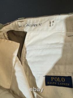POLO Ralph Lauren Military Army Camo Cargo Pants 40X32 Surplus Hiking