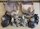Pair Of Vintage Us Military Army Field M17 Series Gas Masks