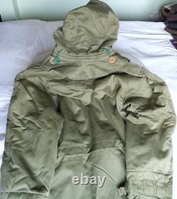 Parka, olive green. Military, vintage