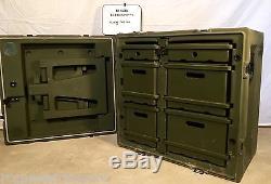 Pelican Hardigg Portable Military Field Desk USGI Army Table USA 472-FLD-DESK-TA