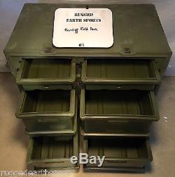 Pelican Hardigg Portable Military Field Desk USGI Army Table USA 472-FLD-DESK-TA