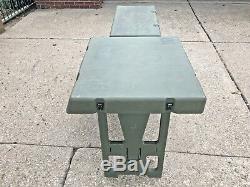 Pelican Hardigg Portable Military Field Desk Usgi Army Table Hmmwv