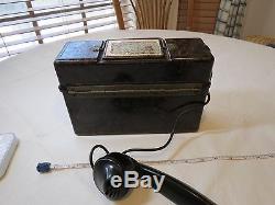 Phone TP 25 Field Military communications vintage RARE Czech Army TP25 box port