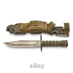 Phrobis M9 Bayonet with Sheath U. S. Military Surplus Army Issue Collectible Hunt
