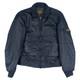 Polo Jeans Co Bomber Jacket Mens Small Black Military Surplus Flight Coat