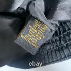 Polo Jeans Co Bomber Jacket Mens Small Black Military Surplus Flight Coat Polo Jeans Co Bomber Jacket Mens Small Black Military Surplus Flight Coat