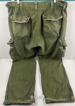 Polo Jeans Company Military Surplus Cargo Pants Mens 36x32 Olive Ralph Lauren