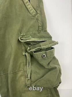 Polo Jeans Company Military Surplus Cargo Pants Mens 36x32 Olive Ralph Lauren